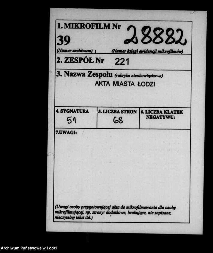 Obraz 2 z jednostki "Rachunek z funduszu Kasy Zgromadzenia Siodlarskiego w mieście Łodzi"