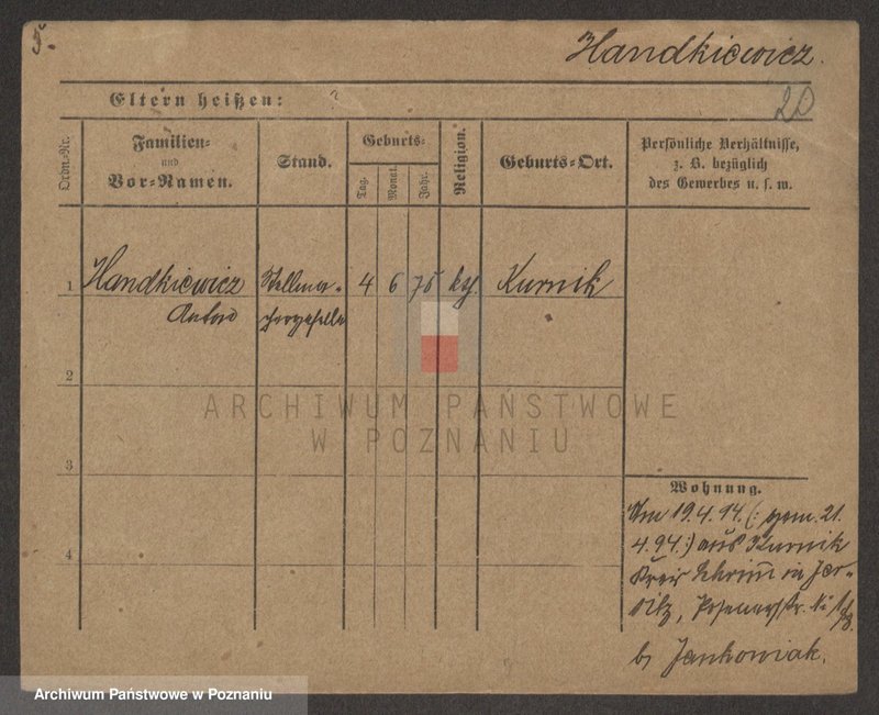 Obraz 20 z jednostki "Handkiewicz - Haniszewski"