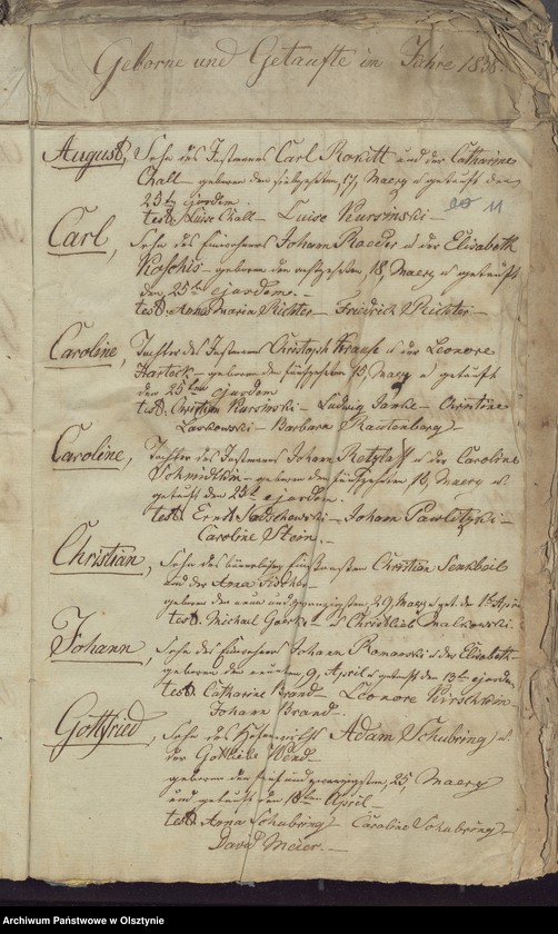 image.from.unit.number "Tauf-, Getraute- und Sterberegister"