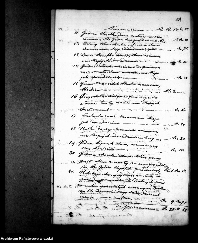 Obraz 15 z jednostki "Akta tyczące się ustanowienia opieki nad nieletnim Reinholdem Klemm po zmarłej Alwinie z Kurtzów Klemm pozostałym synem"