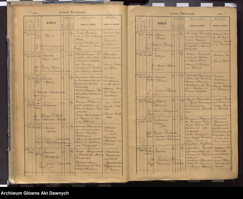 image.from.unit.number "Parafia: Lwów, par. św. Marcina. Dekanat: Lwów. Księga metrykalna urodzeń, ślubów i zgonów dla parafii miejskiej i przedmieść: Zamarstynów i Zniesienie."