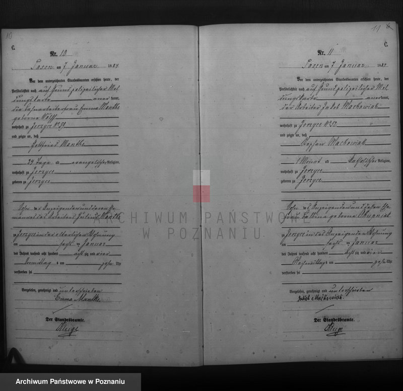 Obraz 7 z jednostki "Księga zgonów"