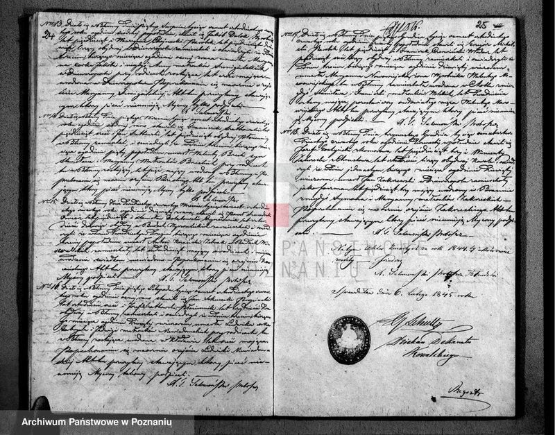 Obraz 15 z jednostki "Duplikat urodzonych, zaślubionych i zgonów"