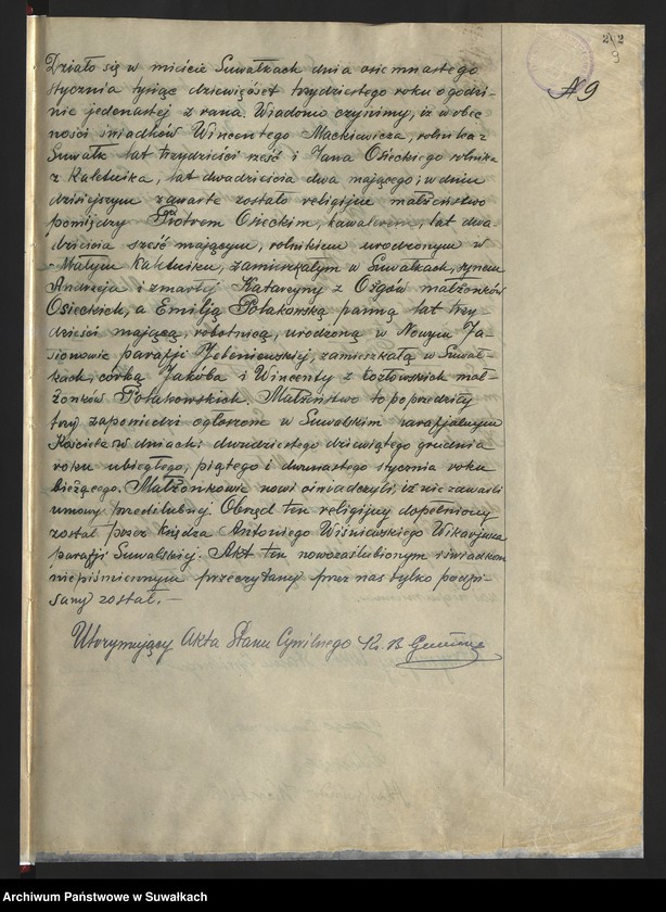 image.from.unit.number "Akty małżeństw 1930"
