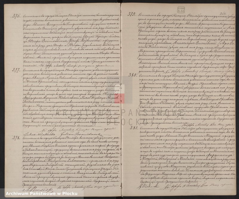 image.from.unit.number "Akta urodzeń, małżeństw i zgonów"