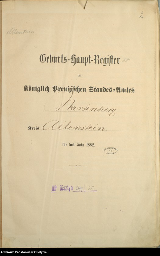 image.from.unit.number "Geburts-Haupt-Register Nr 1 - 206"