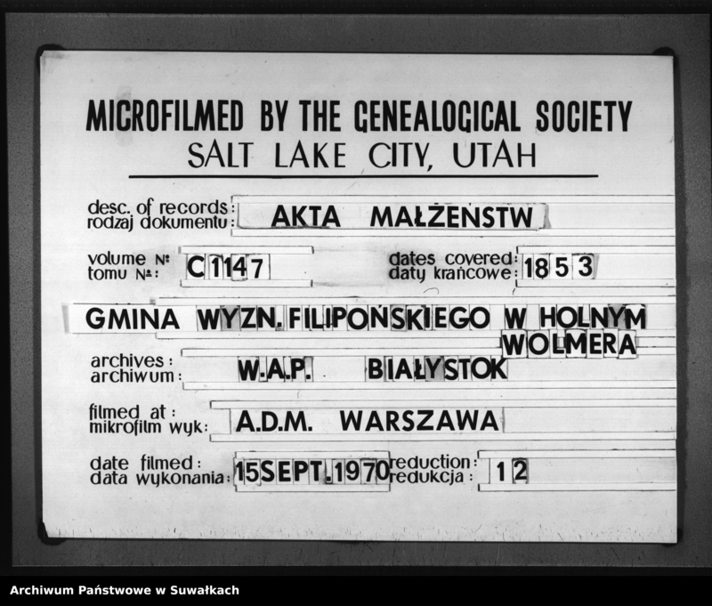 image.from.unit.number "Duplikat Sekty Filiponów Gminy Hołny Wolmera za r. 1853"