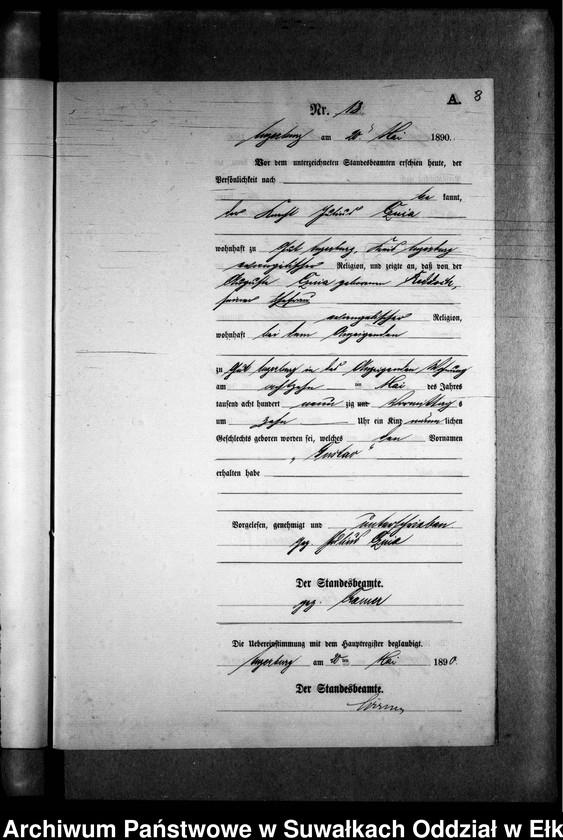 image.from.unit.number "Geburts-Neben-Register des Preussischen Standes-Amtes Kehlen Kreis Angerburg"