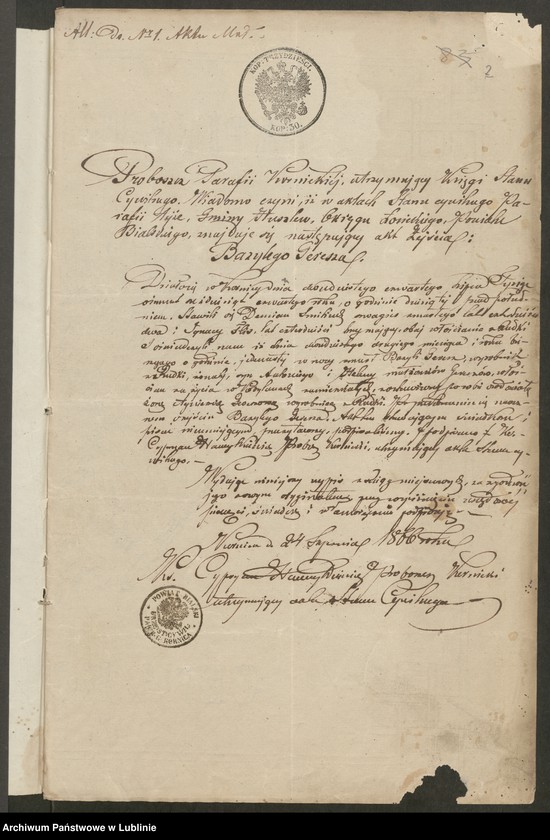 image.from.unit "Alegaty do ksiąg urodzeń, małżeństw i zgonów z lat 1865 – 1869"