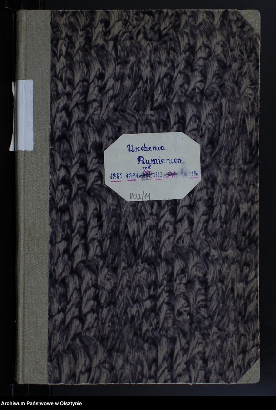 image.from.unit.number "Księga urodzeń Nr 1 - 81,1 - 72,1 - 73 i 1 - 66 /bez 1885/ /przepisana w języku polskim z oryginału niemieckiego w dniach 18.07.-24.08.1950/"