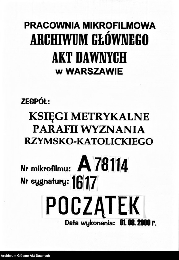 image.from.unit.number "Parafia: Kałusz. Dekanat: Dolina. Księga metrykalna urodzeń dla całej parafii."