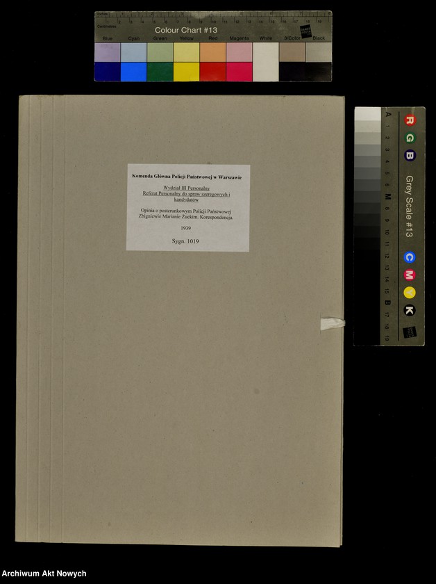 image.from.unit.number "Opinia o posterunkowym Policji Państwowej Zbigniewie Marianie Żuckim. Korespondencja."