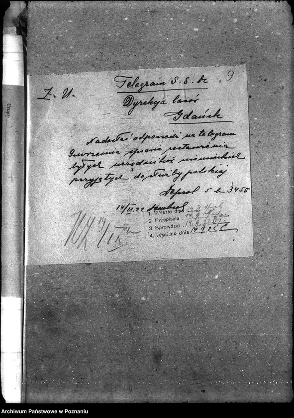 Obraz 17 z jednostki "Sprawy osobowe - ogólne Byli urzędnicy niemieccy - personalne"