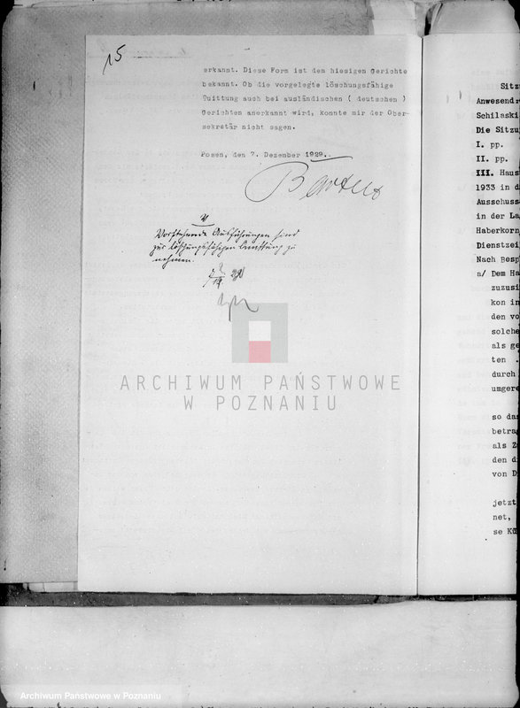 Obraz 19 z jednostki "Evangelisches Vereinhaus,,Herberge zur Heimat" w likwidacji, Obrót w Banku Gospodarstwa Krajowego"