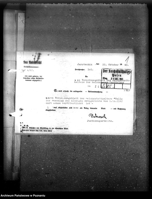 Obraz 5 z jednostki "Verordnungsblatt Nr. 37"