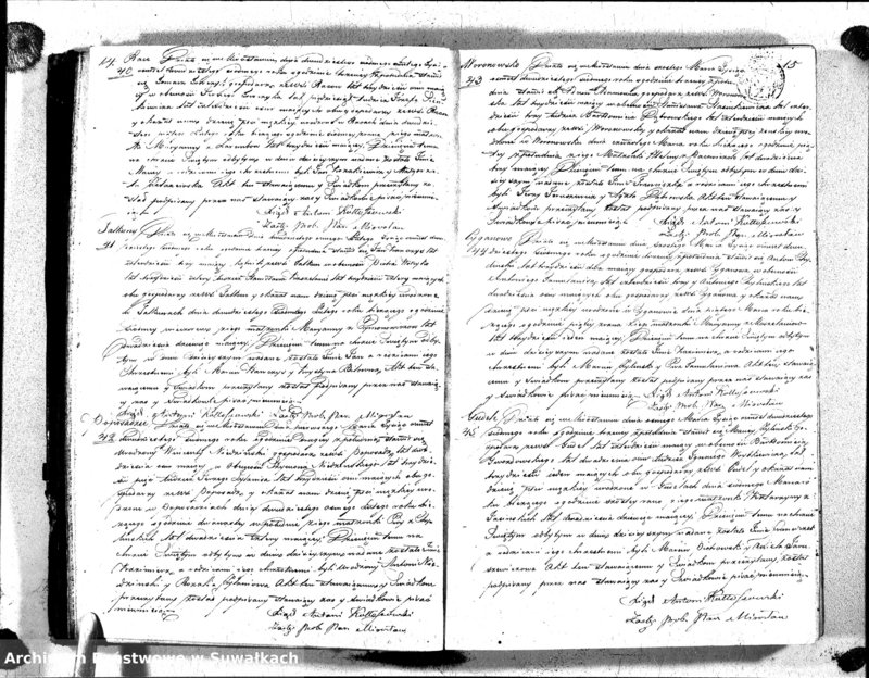 image.from.unit.number "Duplikat Aktów Urodzenia Zaślubienia i Zeyscia Katolików Parafii Mirosławskiey 1827 roku"