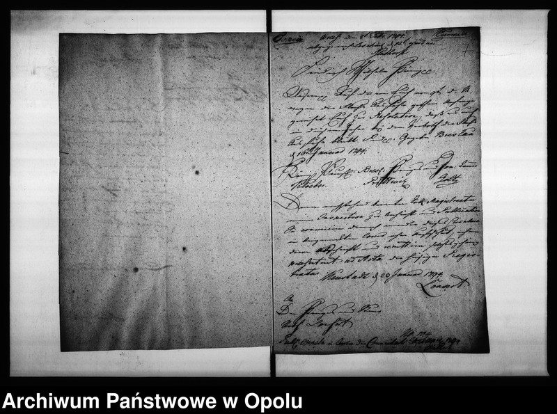 Obraz 11 z jednostki "Acta des Magistrats zu Oppeln von Flachs Anbau und der darüber zu erstattende jährlichen Eingaben"