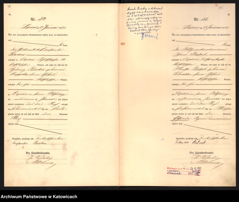 image.from.unit.number "Księga urodzeń T.1 nr 1-584"