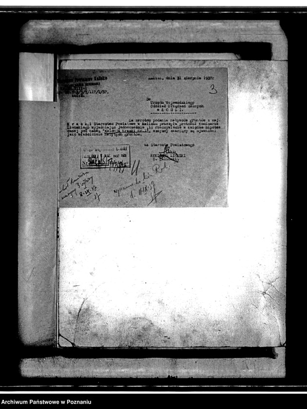 Obraz 7 z jednostki "Przewłaszczenie sądowe parcel z majątku Kraski powiatu tureckiego"