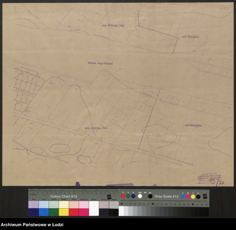 Obraz 1 z jednostki "Plan m. Łodzi 1:2000, odbitki. Sekcja SO 6"