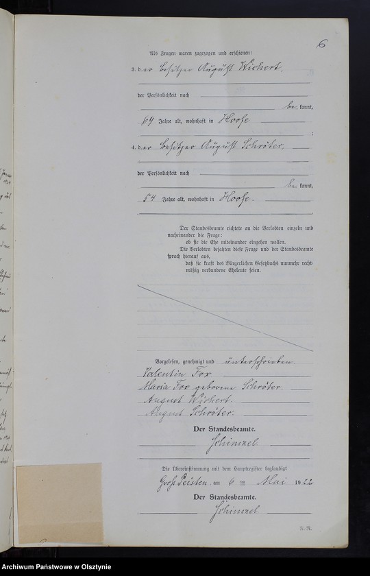 image.from.unit.number "Heiraths-Neben-Register Nr 1 - 15 [ Księga małżeństw - wtóropis ]"