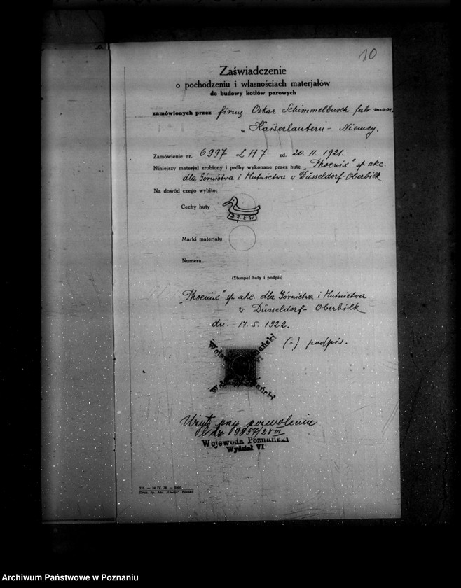 Obraz 14 z jednostki "Gospodarstwo rolne w Gostkowie powiat rawicki własność W. Bittera nr woj. kotła 6233"