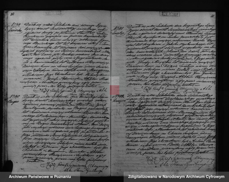 Obraz 13 z jednostki "Duplikat urodzeń, małżeństw i zgonów"