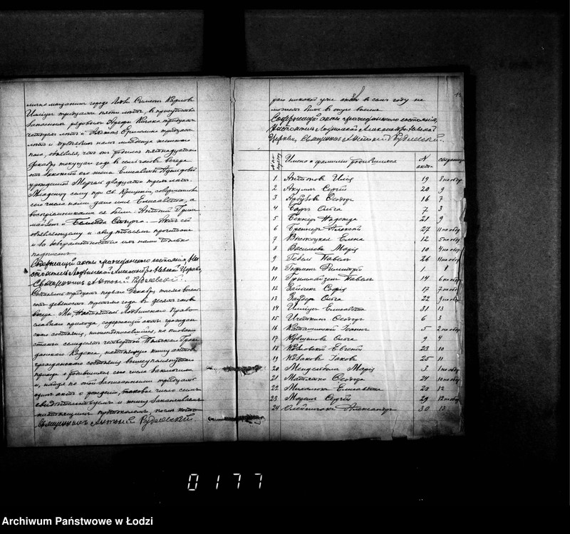 Obraz 18 z jednostki "Duplikat aktów urodzeń, małżeństw i zgonów"