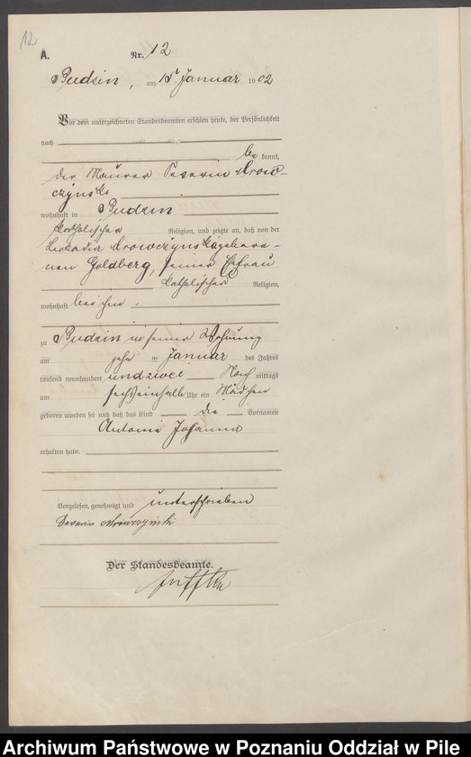 image.from.unit.number "Księga urodzeń"