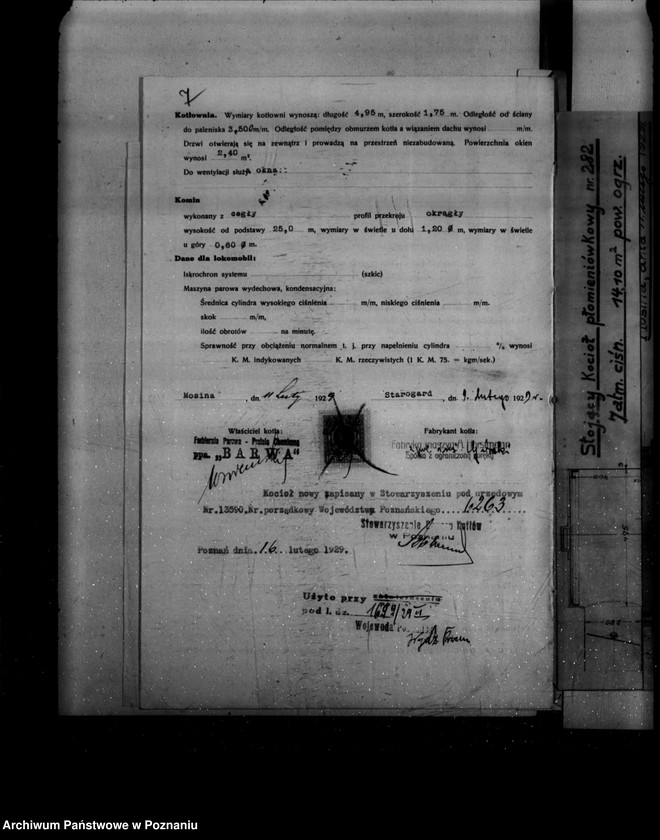 Obraz 11 z jednostki "Farbiarnia parowa St. Kałamajskiego nr woj. 6263"