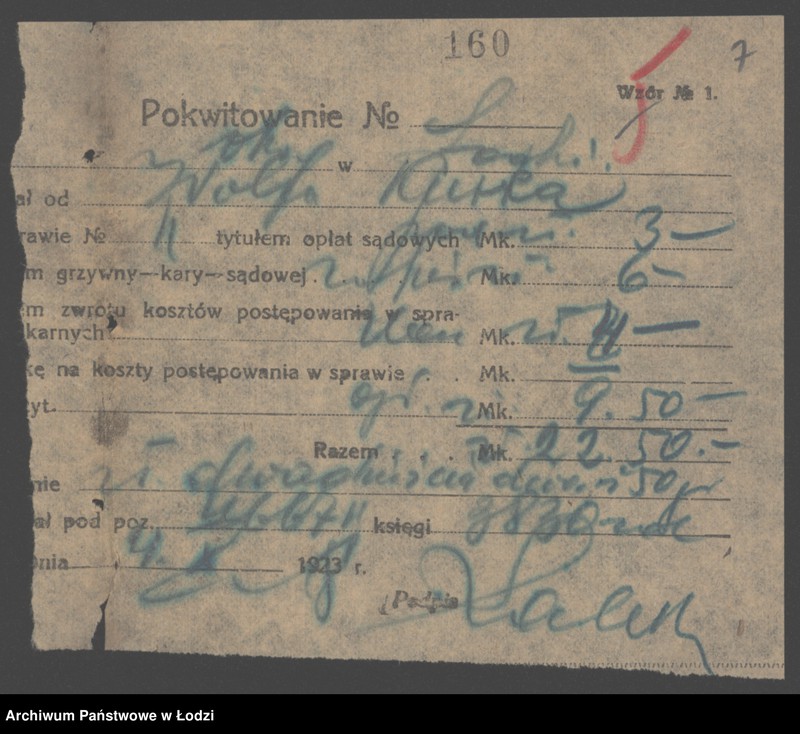 Obraz 9 z jednostki "Wolf Kurc- prowadzenie mechanicznej stolarni"