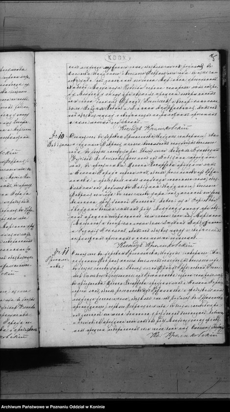 Obraz 7 z jednostki "Księga urodzeń, małżeństw, zgonów"