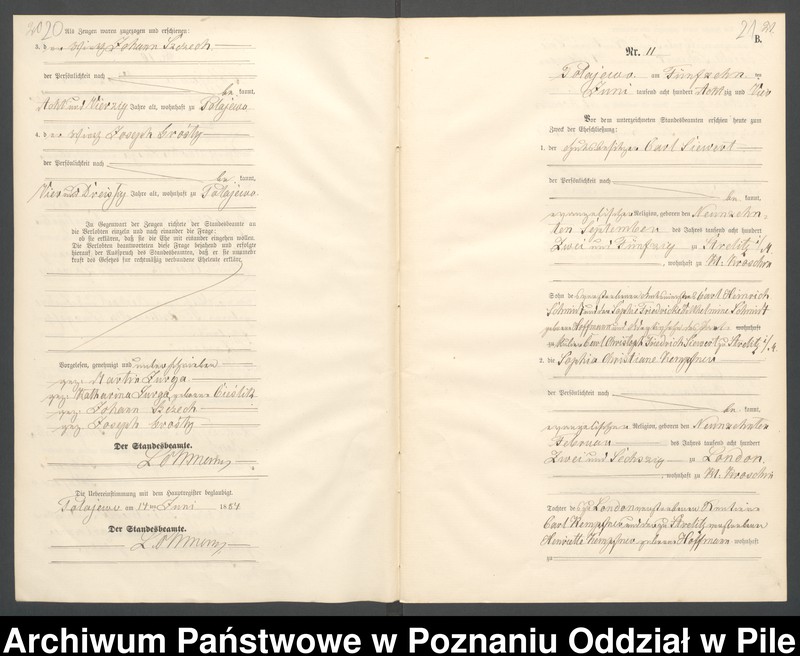Obraz 13 z jednostki "Księga małżeństw"