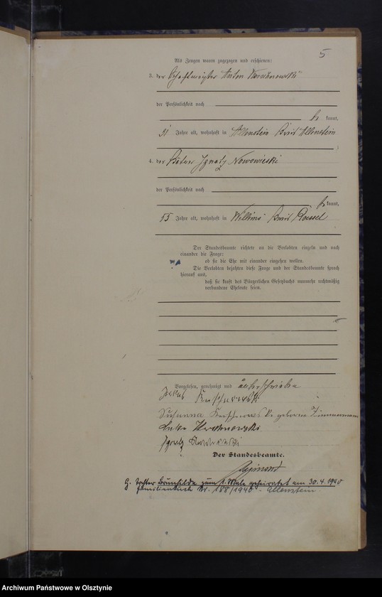 image.from.unit.number "Heiraths-Haupt-Register Nr 1 - 25"