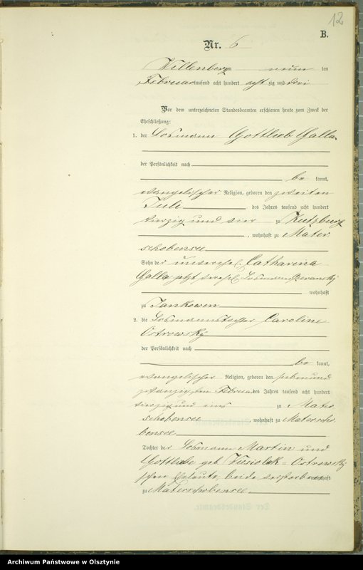 image.from.unit.number "Heiraths-Neben-Register Nr 1 - 47"