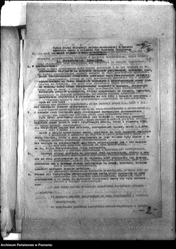 Obraz 18 z jednostki ""Arbitraż" [wedle postanowień artykuł 312 Trakt. Versalskiego materiał dot. ubezpieczeń społecznych zebrany przez ekspertów]."