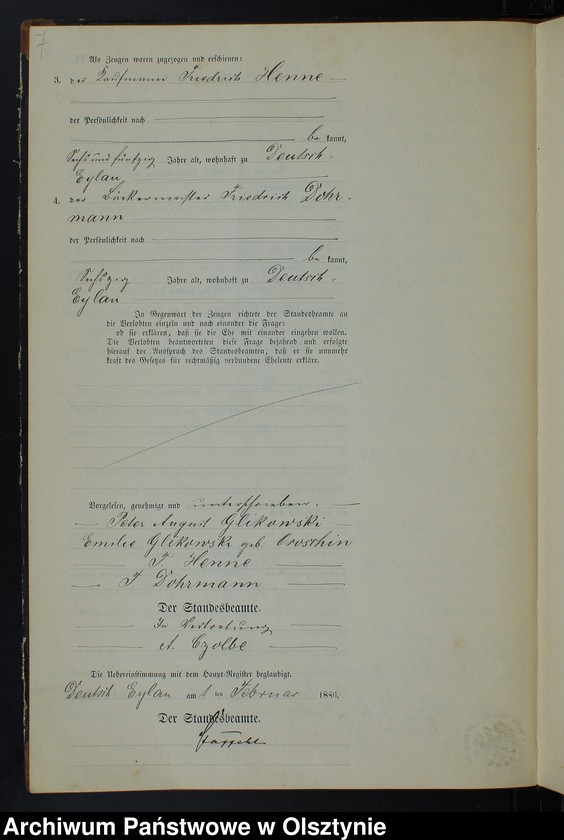 image.from.unit.number "Heiraths-Neben-Register Nr 1 - 33"