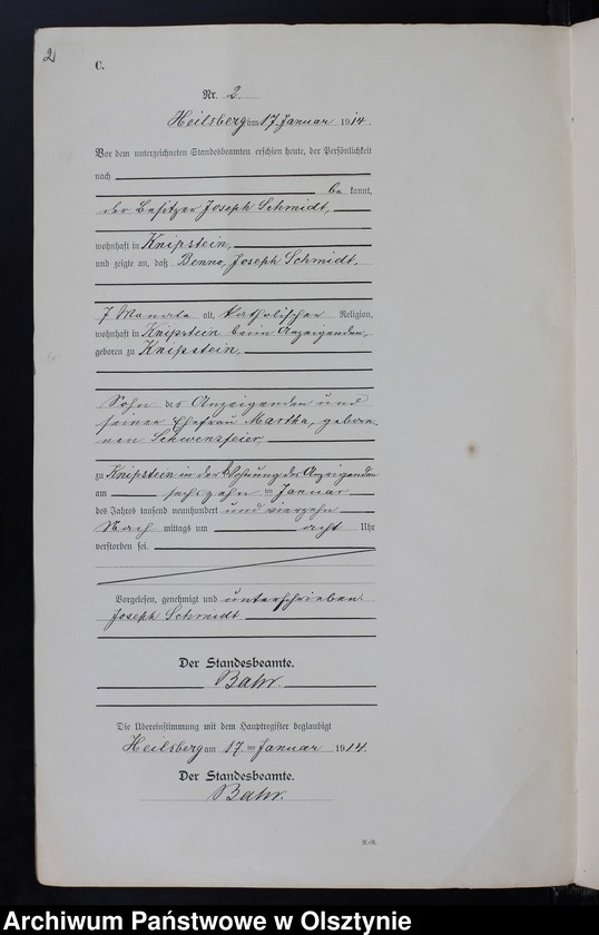 image.from.unit.number "Sterbe -Neben-Register Nr 1-80"