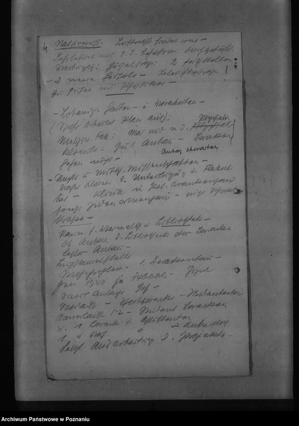 Obraz 8 z jednostki "Bauarbeiten für die Reichsuniversitât Posen"