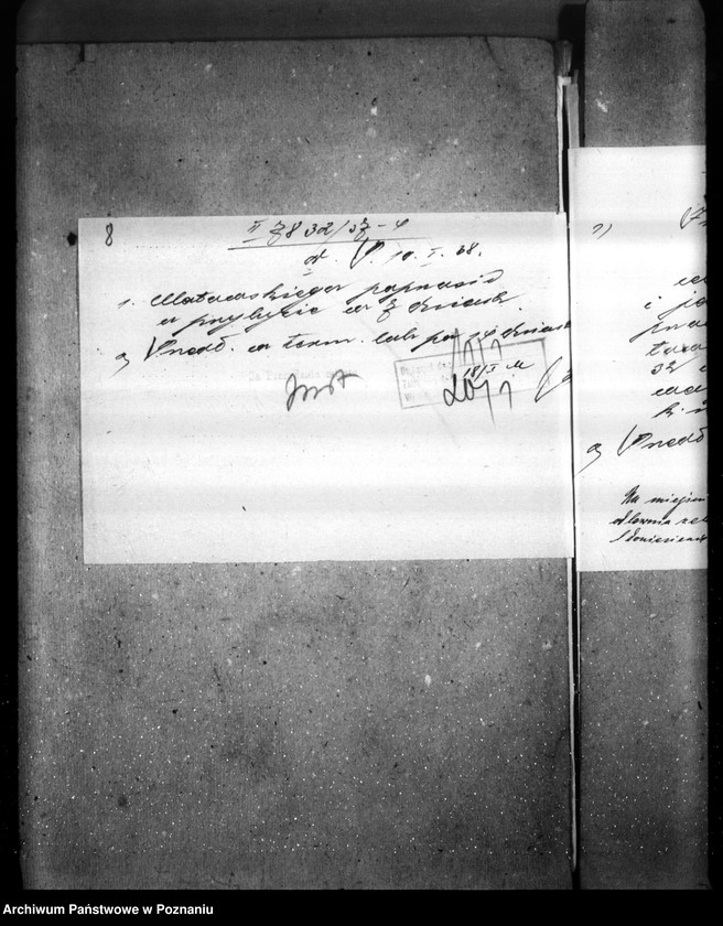 Obraz 13 z jednostki "Projekt urządzania odlewni /kopulakowej/ żelaza przy ul. Głównej 32 St. Ulatowskiego"