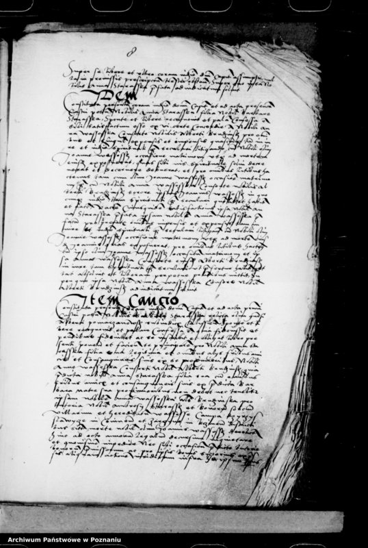 Obraz 17 z jednostki "Inscriptiones, relationes, decreta [inducta]"