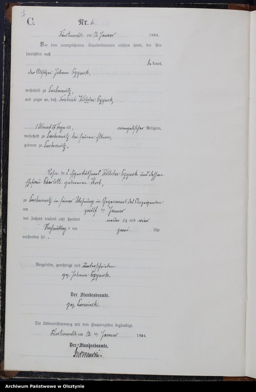 image.from.unit.number "Sterbe-Neben-Register Nr 1 - 125"