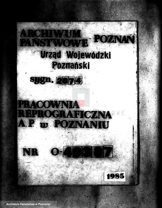 Obraz 1 z jednostki "Rejestr klasyfikacyjno-pomiarowy części majątku Stołężyn powiat wągrowieckiego"