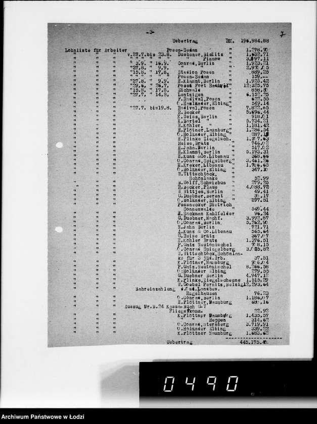 Obraz 12 z jednostki "Jahresberichte [z działalności wydziałów G.V.za 1941r.]"