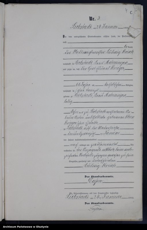 image.from.unit.number "Sterbe-Neben-Register Nr 1 - 49"