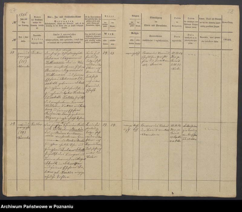 Obraz 16 z jednostki "Duplikat des Trauregisters"