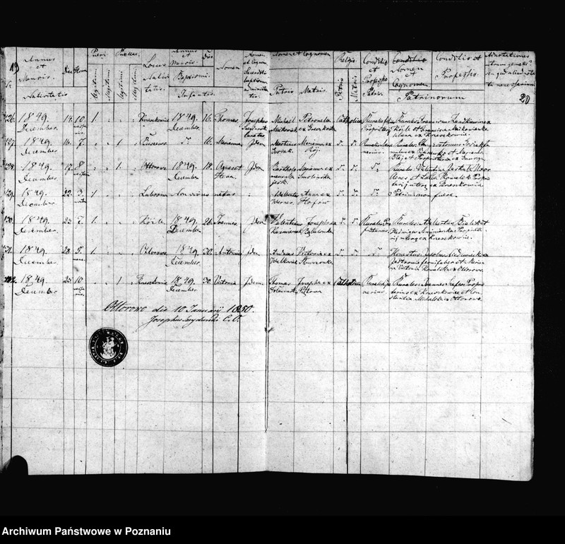 image.from.unit.number "Duplicat baptisatorum, copulatorum, mortuorum"