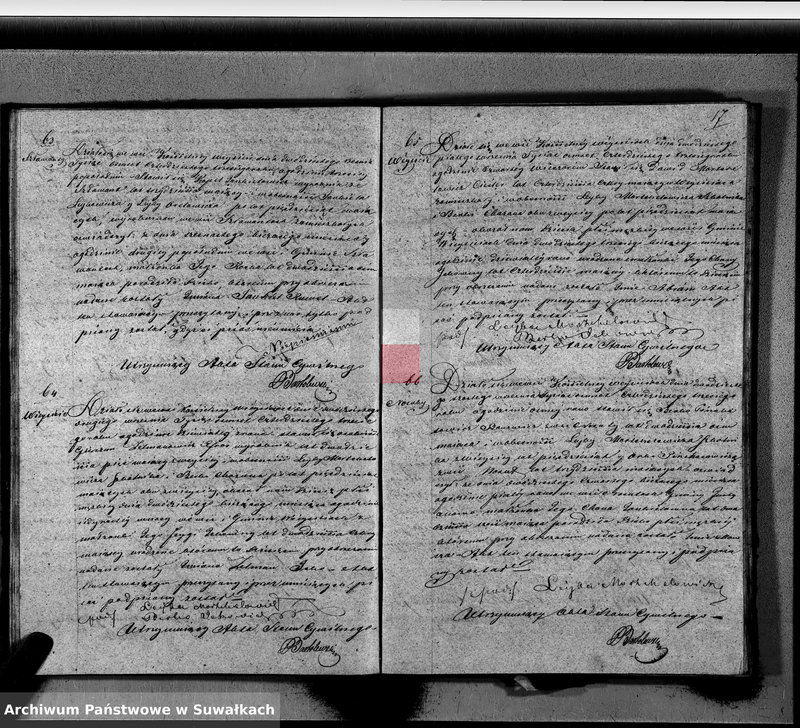 image.from.unit.number "Duplikat Akt Stanu Cywilnego Wyznania Starozakonnych Okręgu Wiejsieie z roku 1843"