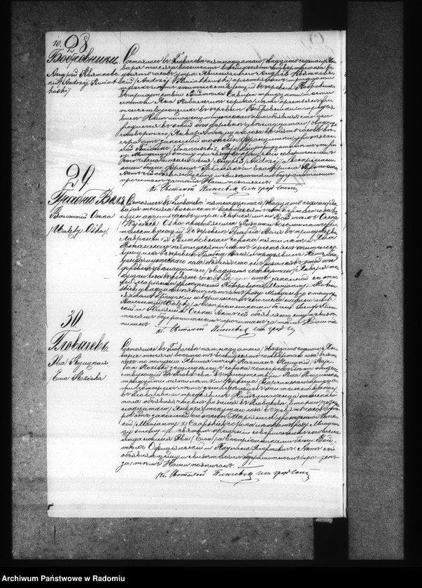 image.from.unit.number "[Duplikat akt urodzonych, zaślubionych i zmarłych parafii Głowaczów za 1884 rok]"