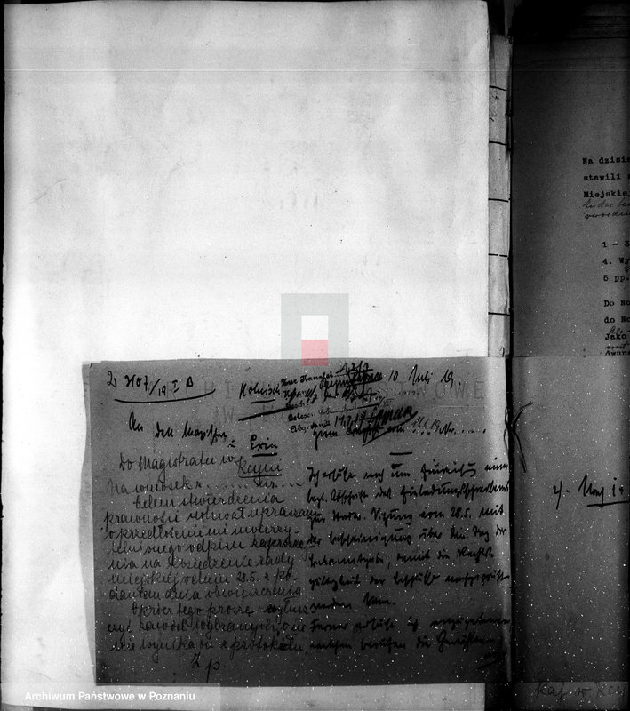 Obraz 6 z jednostki "Członkowie magistratu miasta Kcyni"